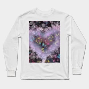 Flower Dragon Kiss Long Sleeve T-Shirt